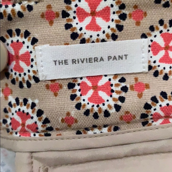 Loft Riviera Patterned Pants - Picture 5 of 5